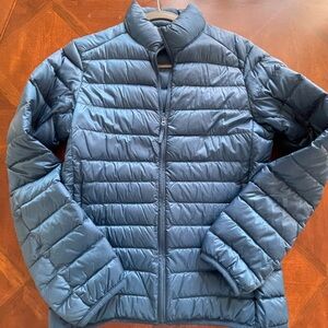 Uniqlo Blue Puffer Jacket